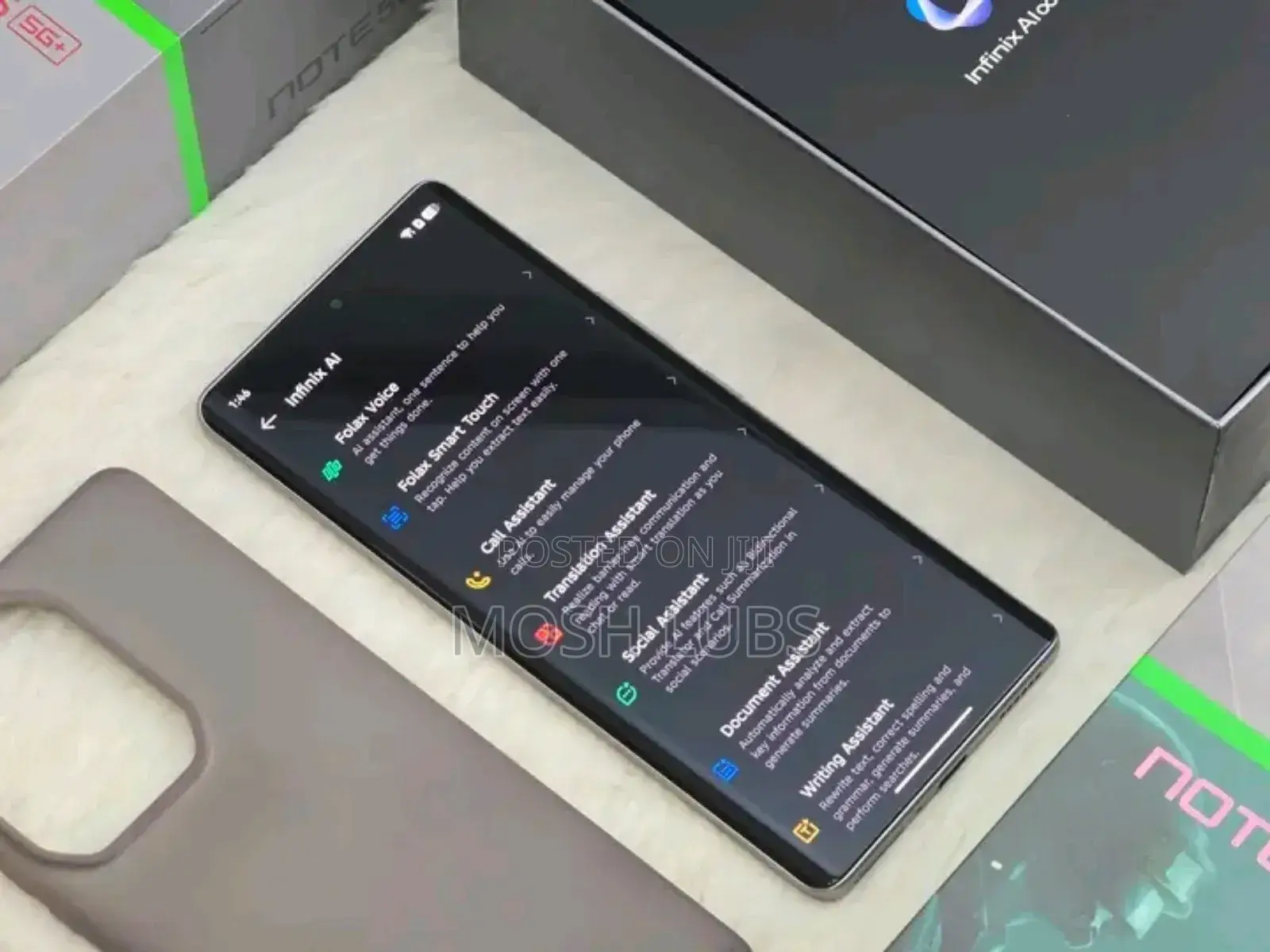 New Infinix Note 50s 256 GB Gold