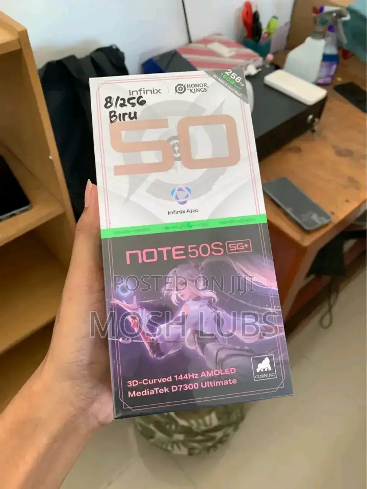 New Infinix Note 50s 256 GB Blue