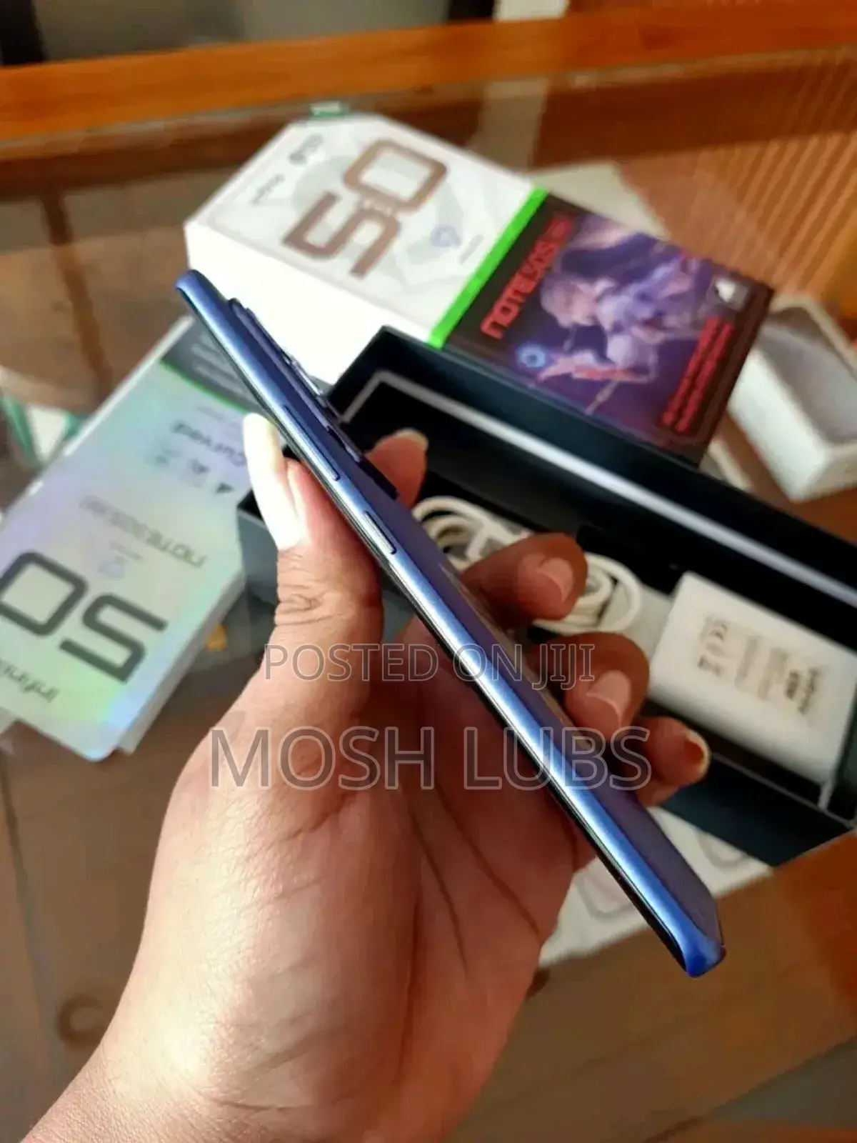 New Infinix Note 50s 256 GB Blue