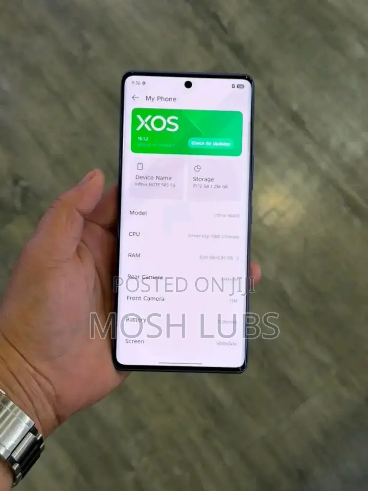 New Infinix Note 50s 256 GB Bronze