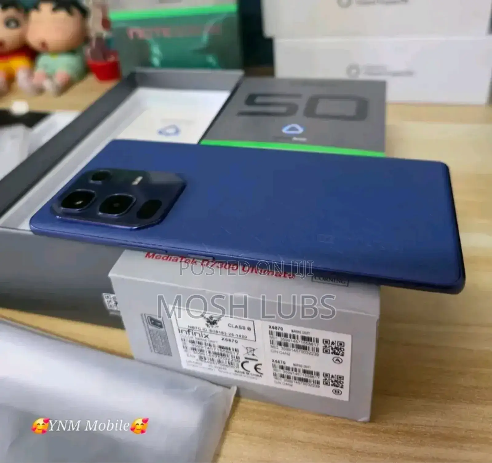 New Infinix Note 50s 256 GB Purple
