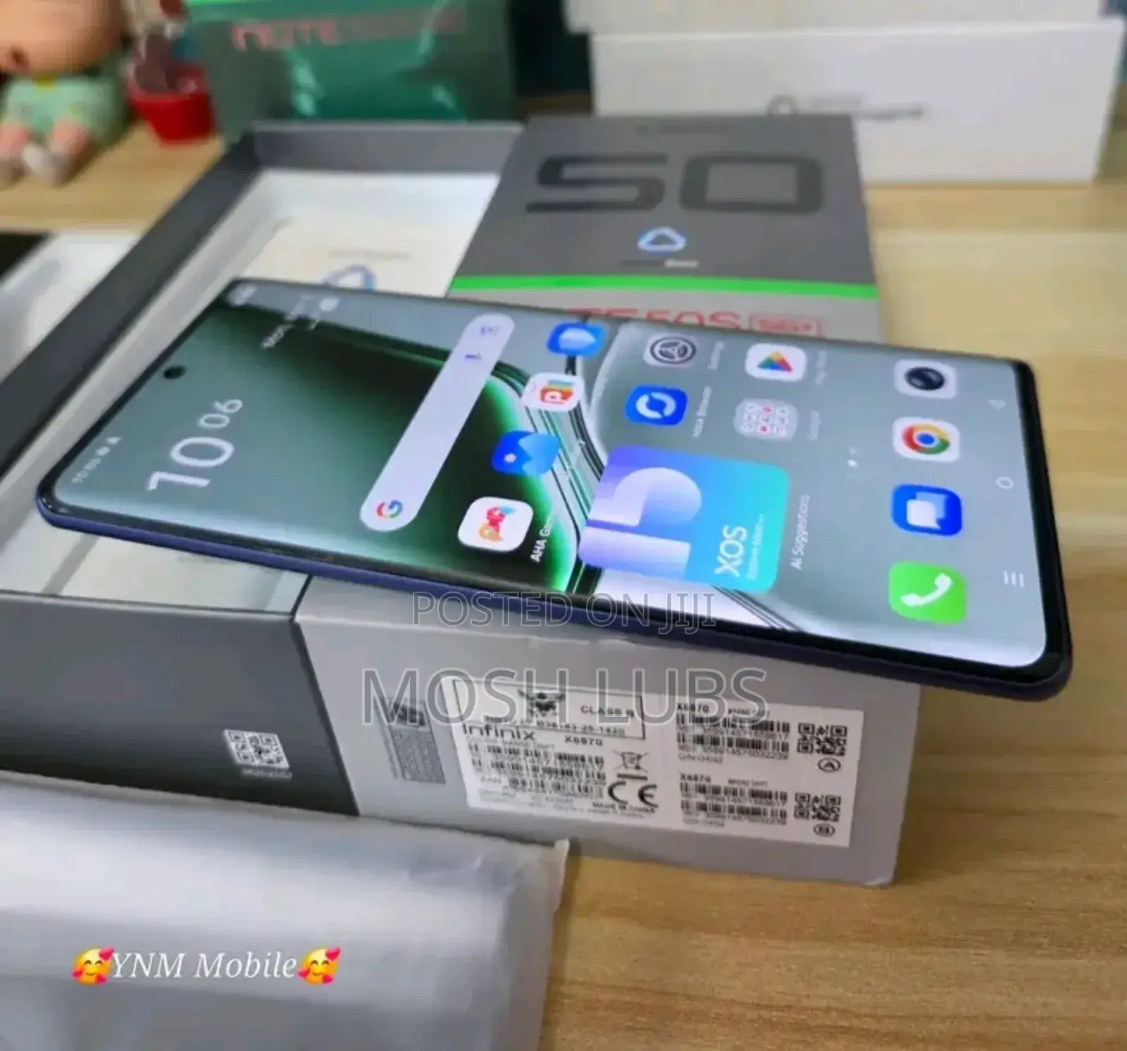 New Infinix Note 50s 256 GB Purple