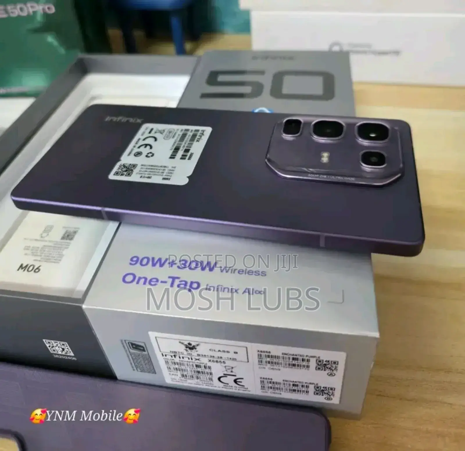 New Infinix Note 50 Pro 256 GB Purple