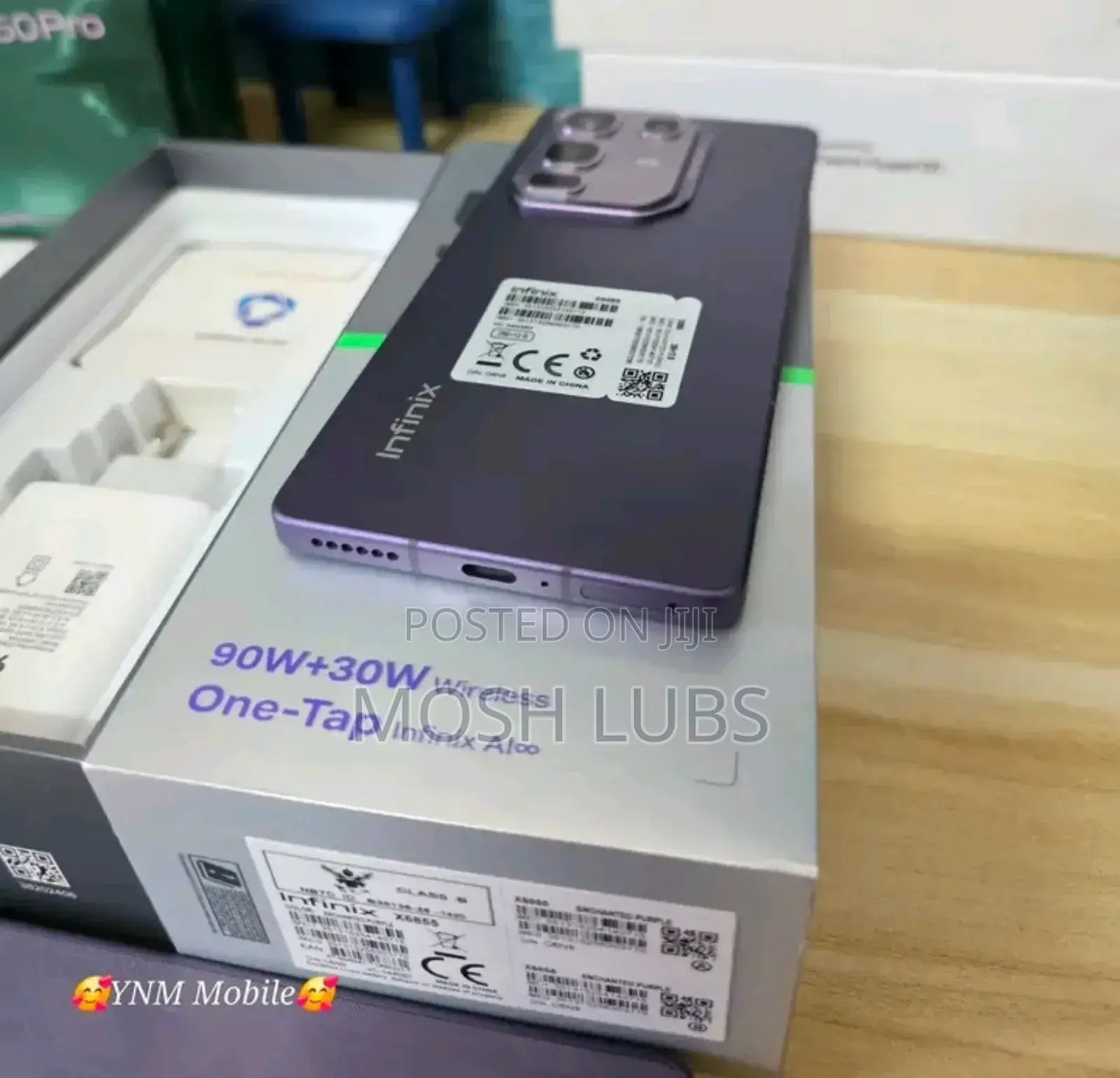 New Infinix Note 50 Pro 256 GB Purple