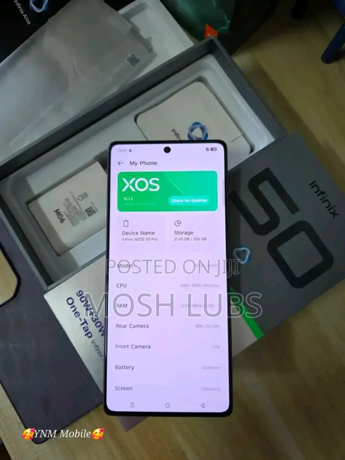 New Infinix Note 50 Pro 256 GB Purple