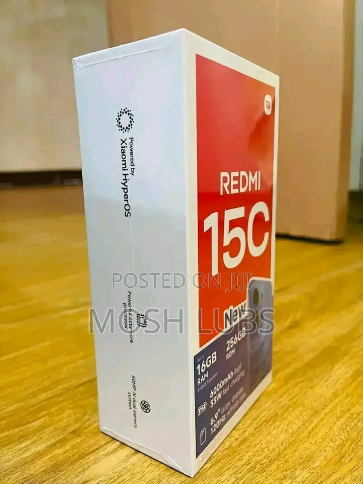 New Xiaomi Redmi 15C 4G 256 GB Black