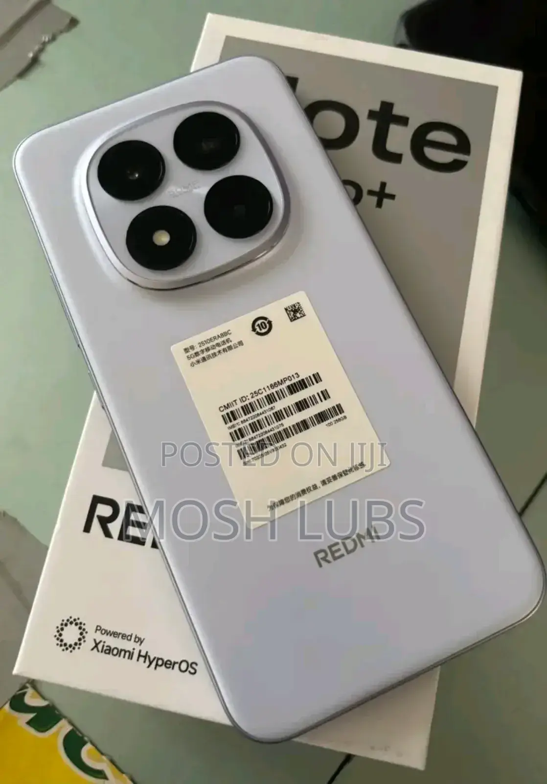 New Xiaomi Redmi Note 15 Pro+ 256 GB Pink