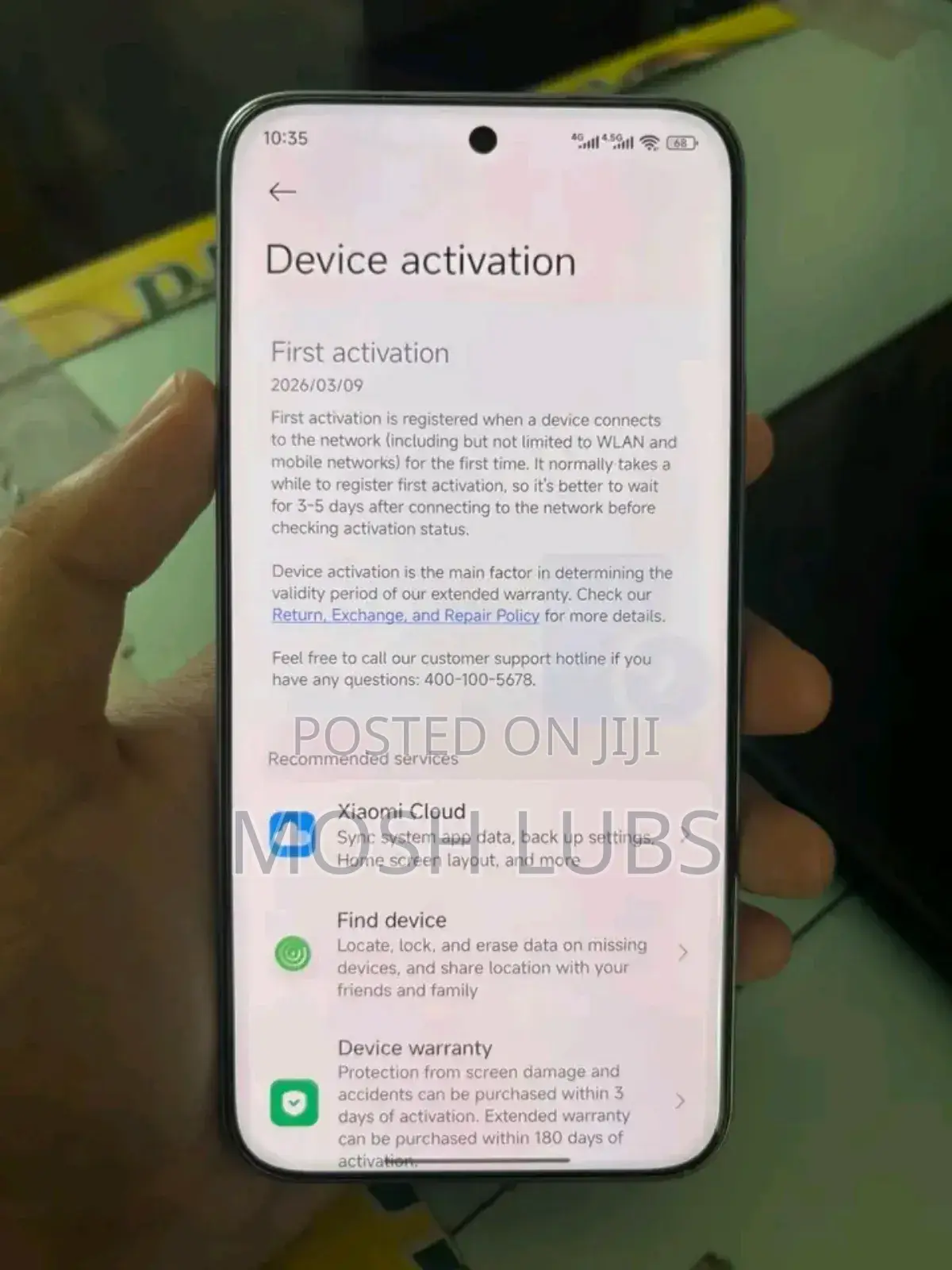 New Xiaomi Redmi Note 15 Pro+ 256 GB Pink