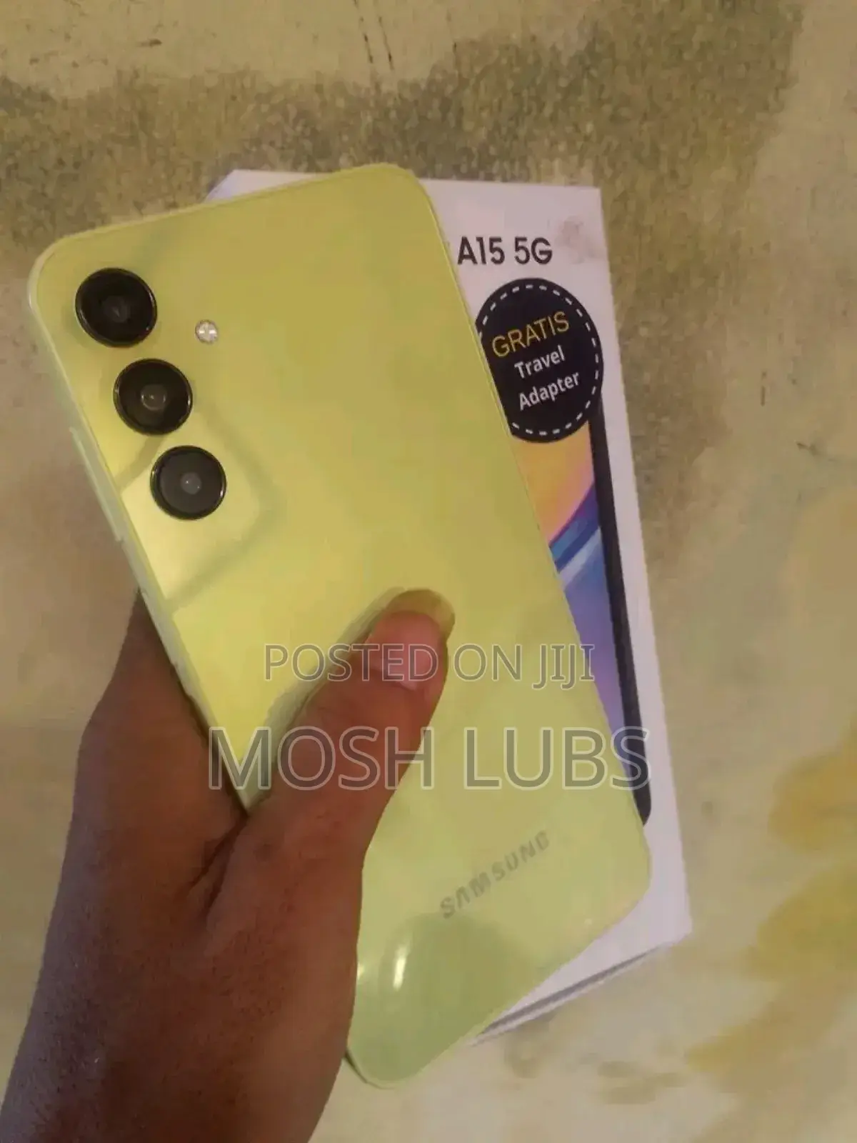 New Samsung Galaxy A15 5G 256 GB Yellow