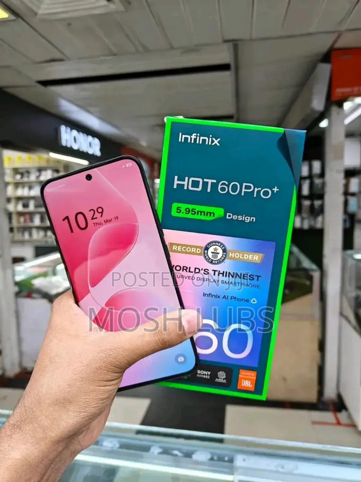 New Infinix Hot 60 Pro+ 128 GB Black