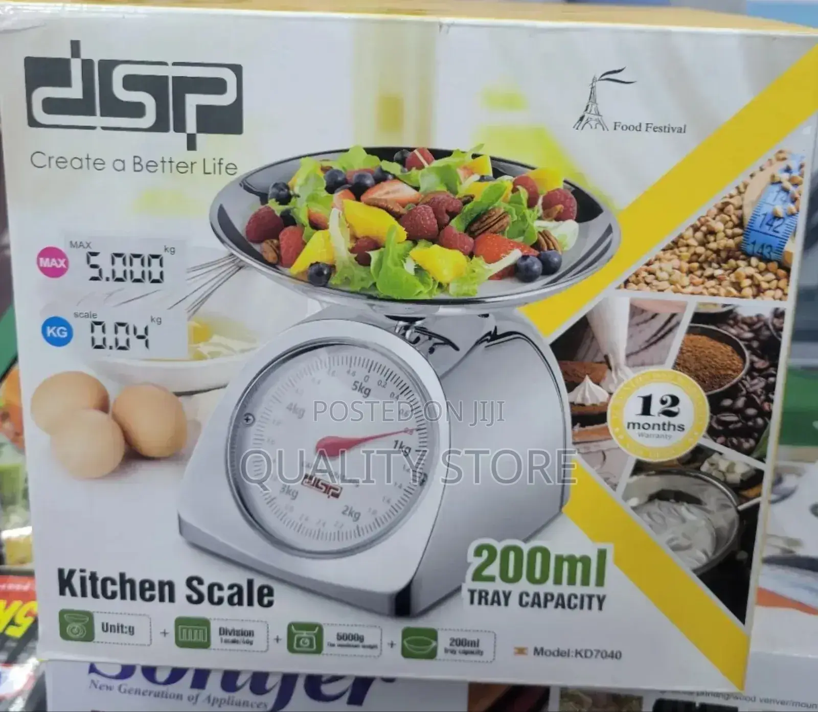 DSP Kitchen Scale 200 Ml