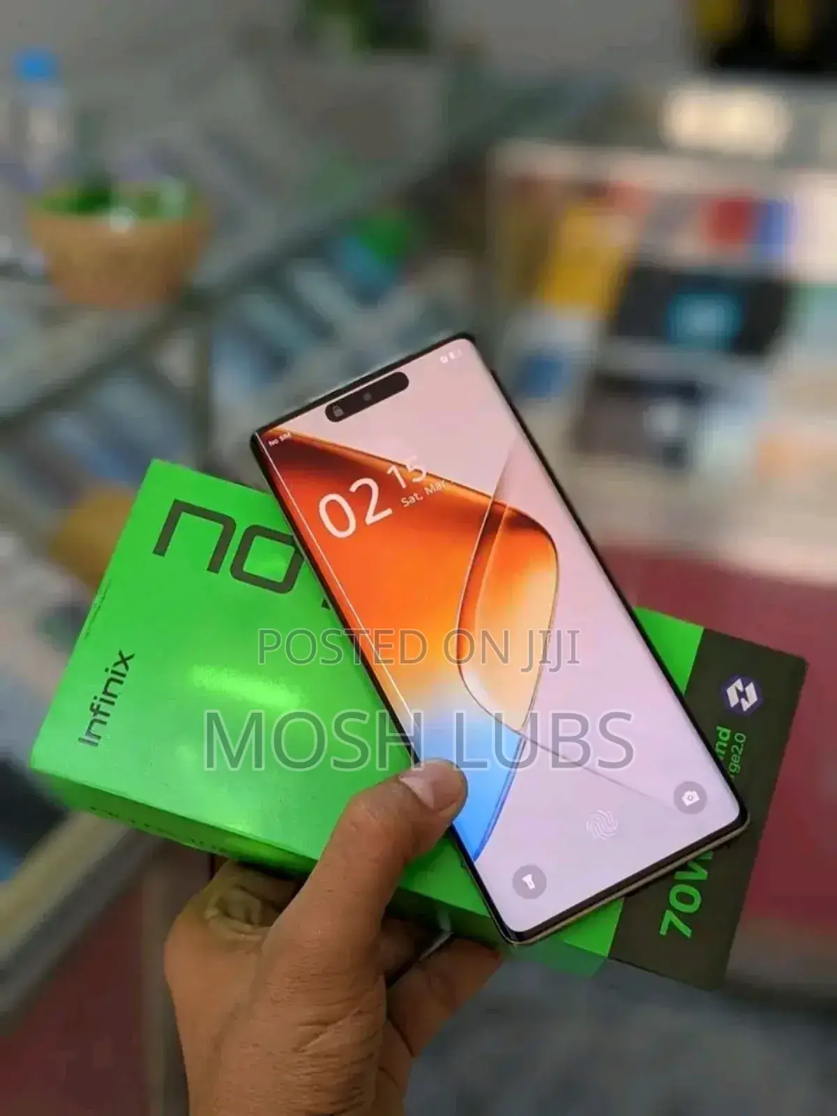 New Infinix Note 40 Pro 256 GB Gold