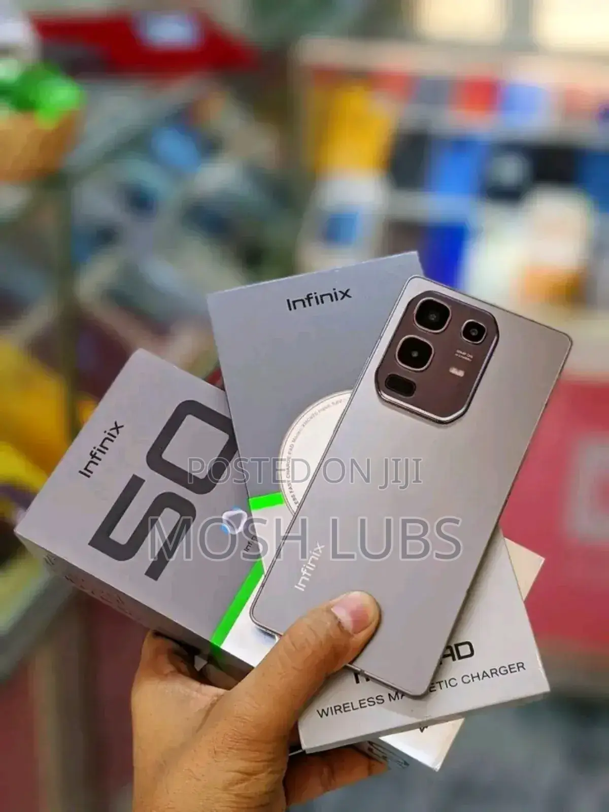New Infinix Note 50 Pro 256 GB Gray