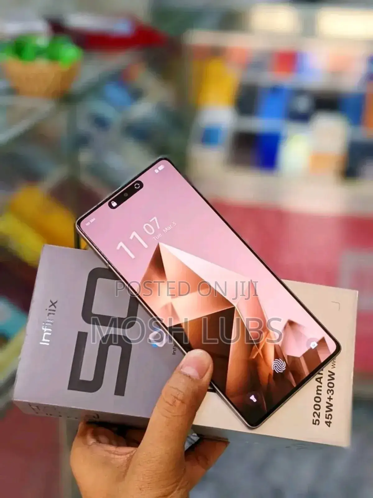 New Infinix Note 50 Pro 256 GB Gray