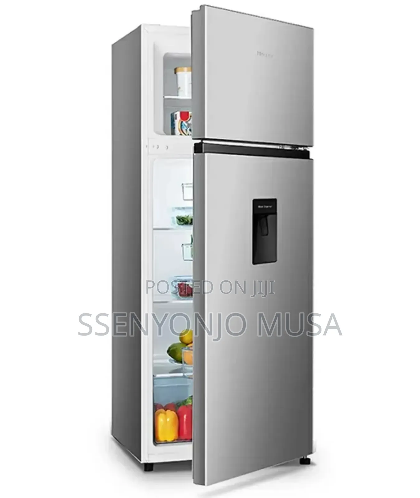 Hisense 419l Double Door Fridge - Rt419n4wcu, Frost-free