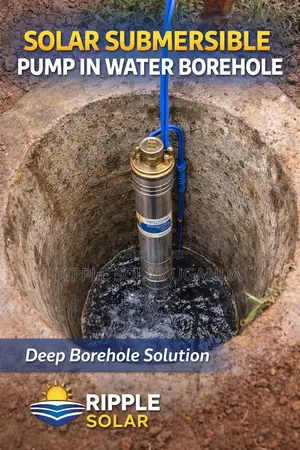 1.5kw Solar Borehole Pump 192v High Pressure Deep Well Irrigation