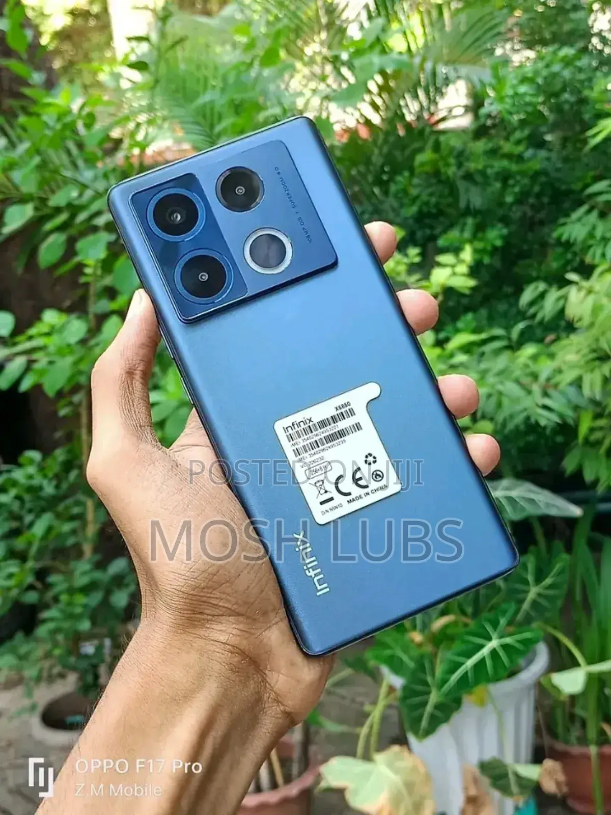 New Infinix Note 40 Pro 256 GB Black