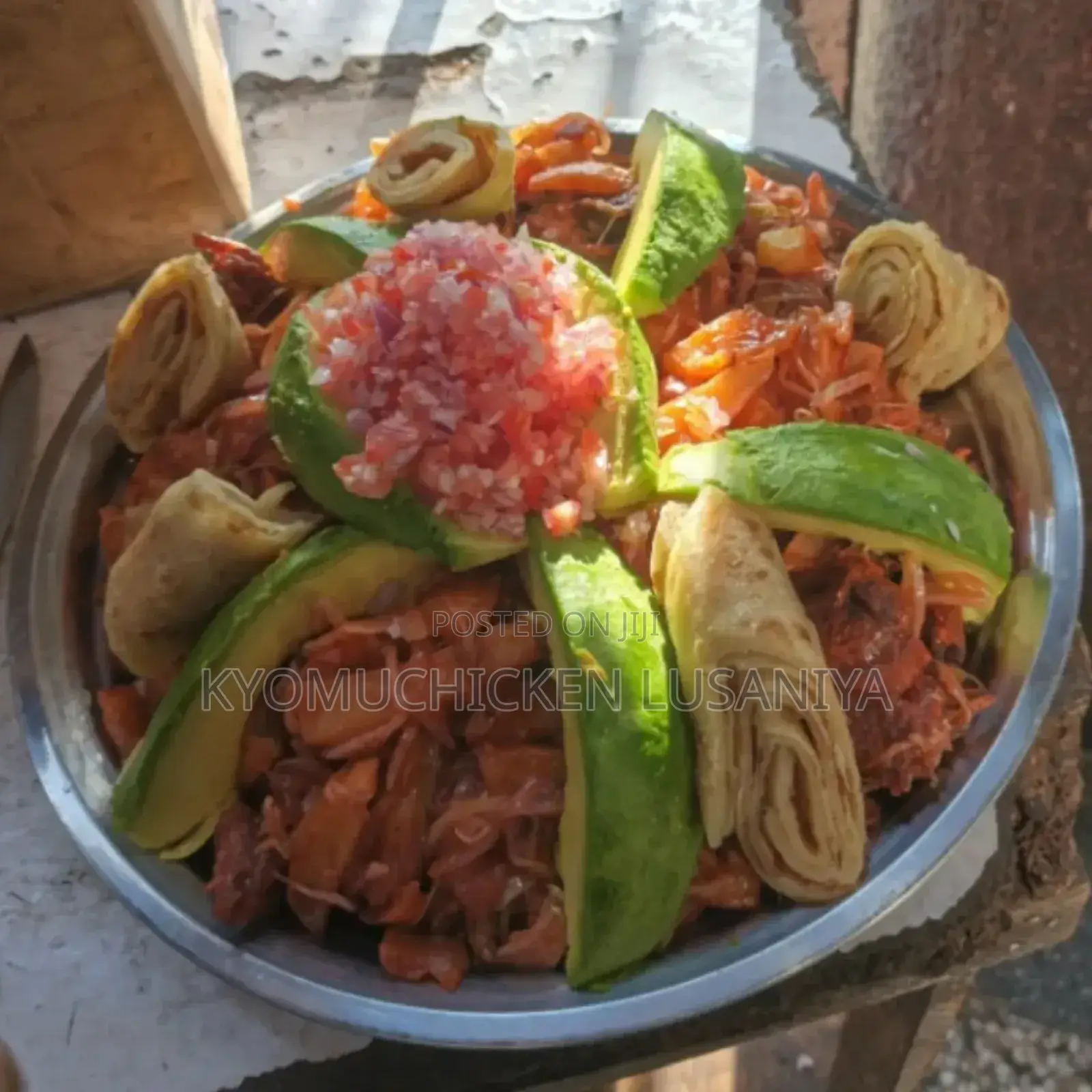 Kyomu Chicken Lusaniya
