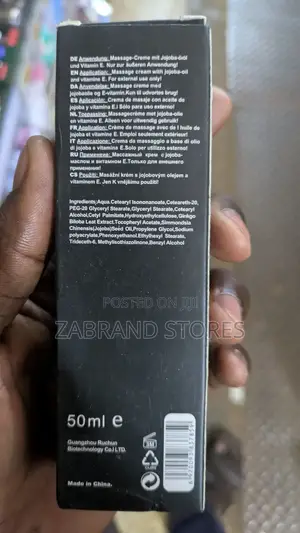 XXL Male Enlargement Creme