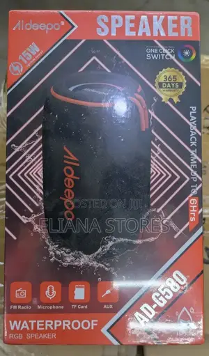 Aldeepo Mini Waterproof Speaker