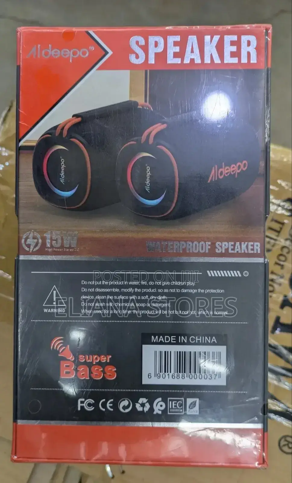 Aldeepo Mini Waterproof Speaker