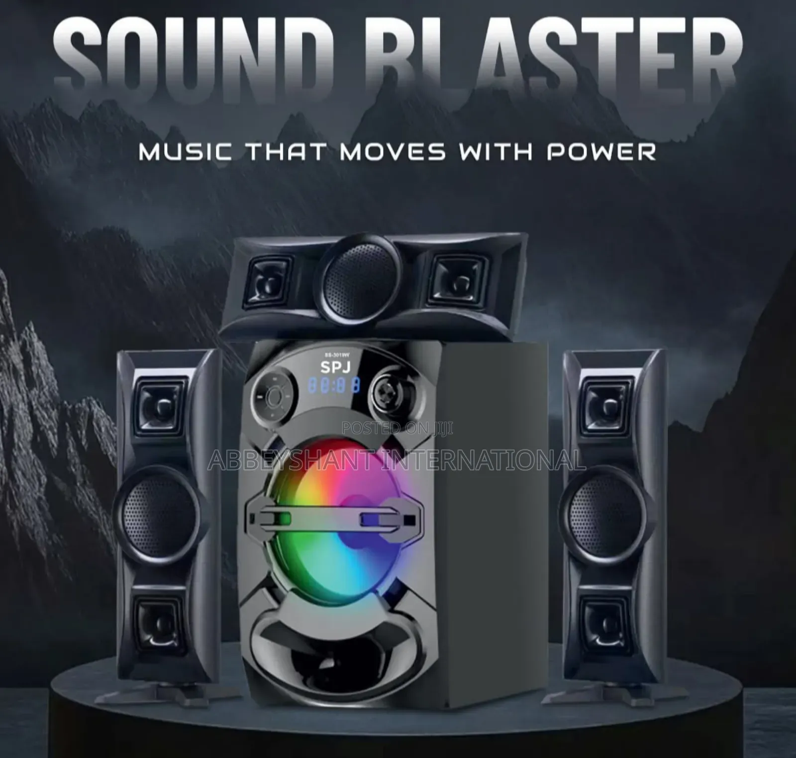 SPJ 3.1 Channel Home Audio System.
