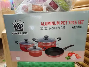Luxtrend 7pcs Aluminum Pot Set.