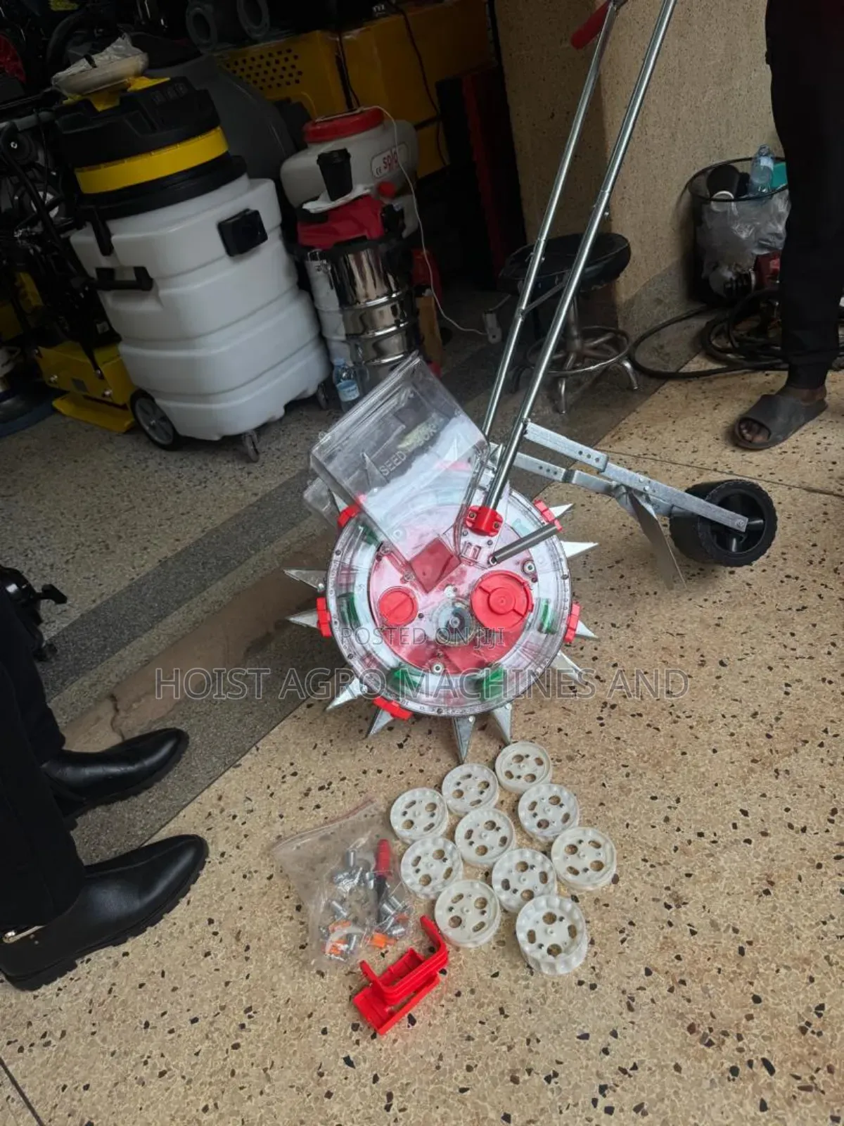 Head Push Seeder Machine