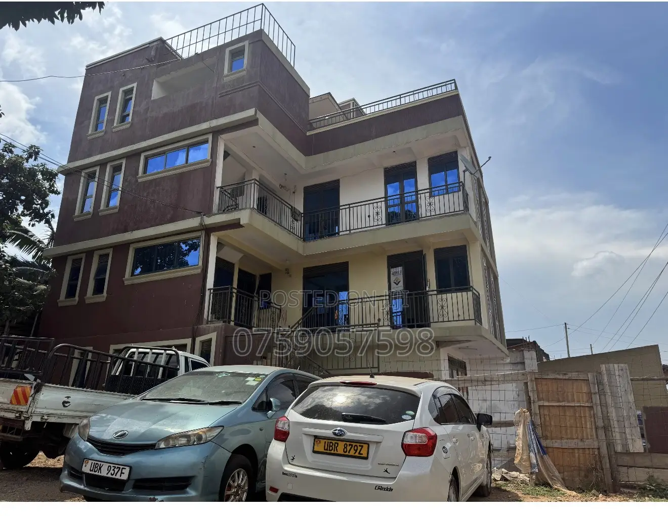 10bdrm Block of Flats in Ndejje - Kanyanya, Ssabagabo-Makindye for sale