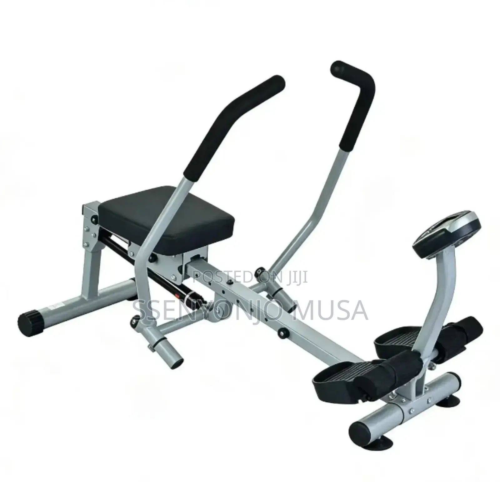 Rowing Machine Compact Hydraulic Folding Home Fitness Trainer