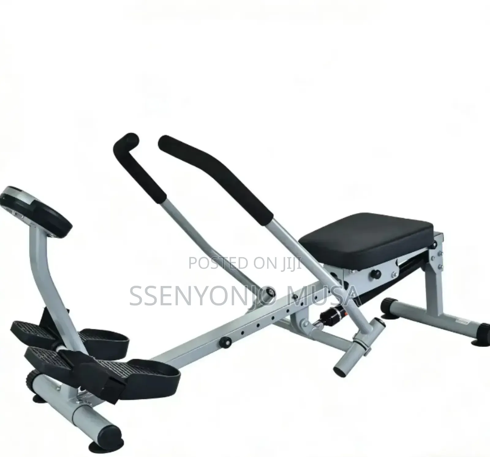 Rowing Machine Compact Hydraulic Folding Home Fitness Trainer
