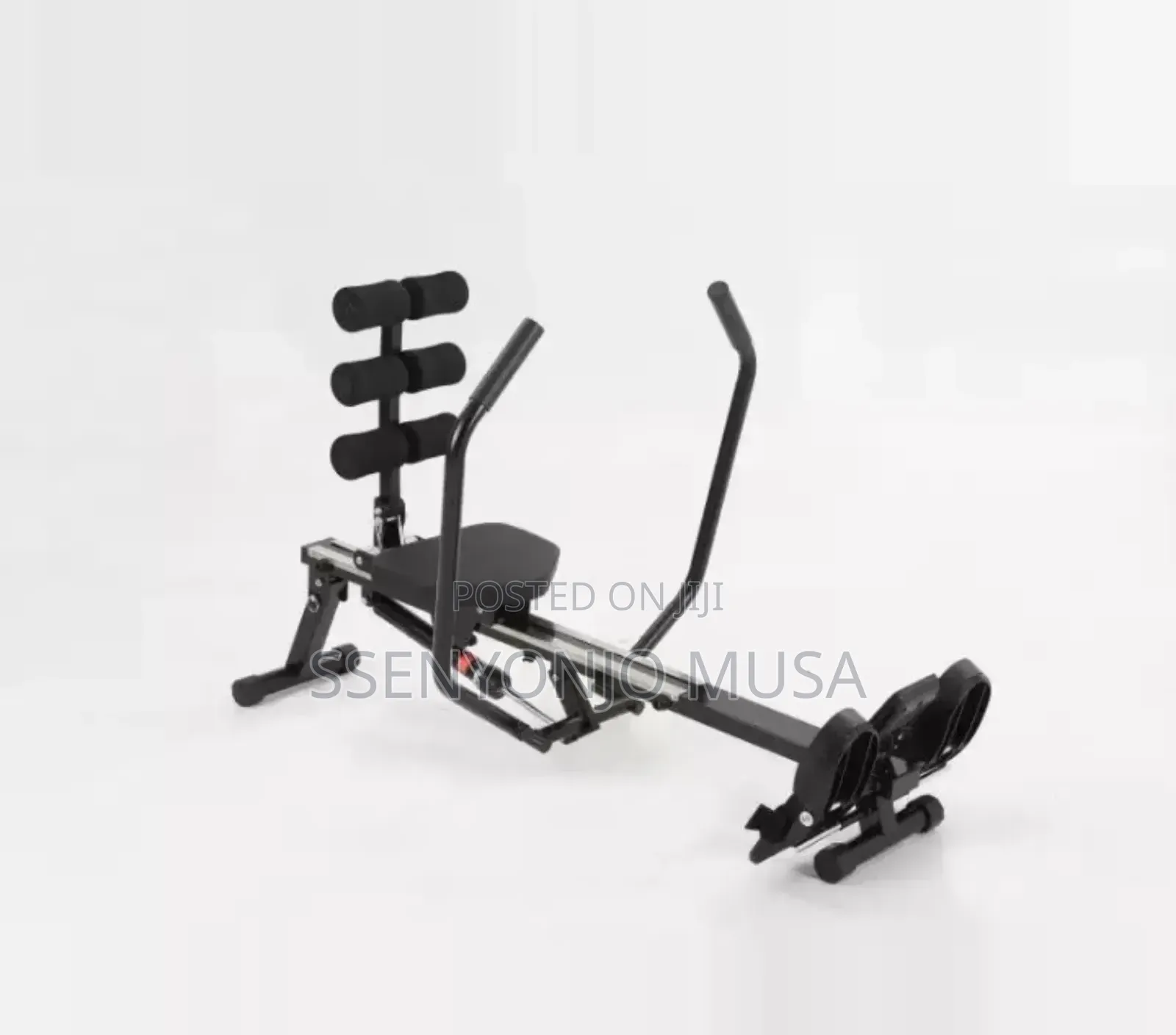 Rowing Machine Compact Hydraulic Folding Home Fitness Trainer