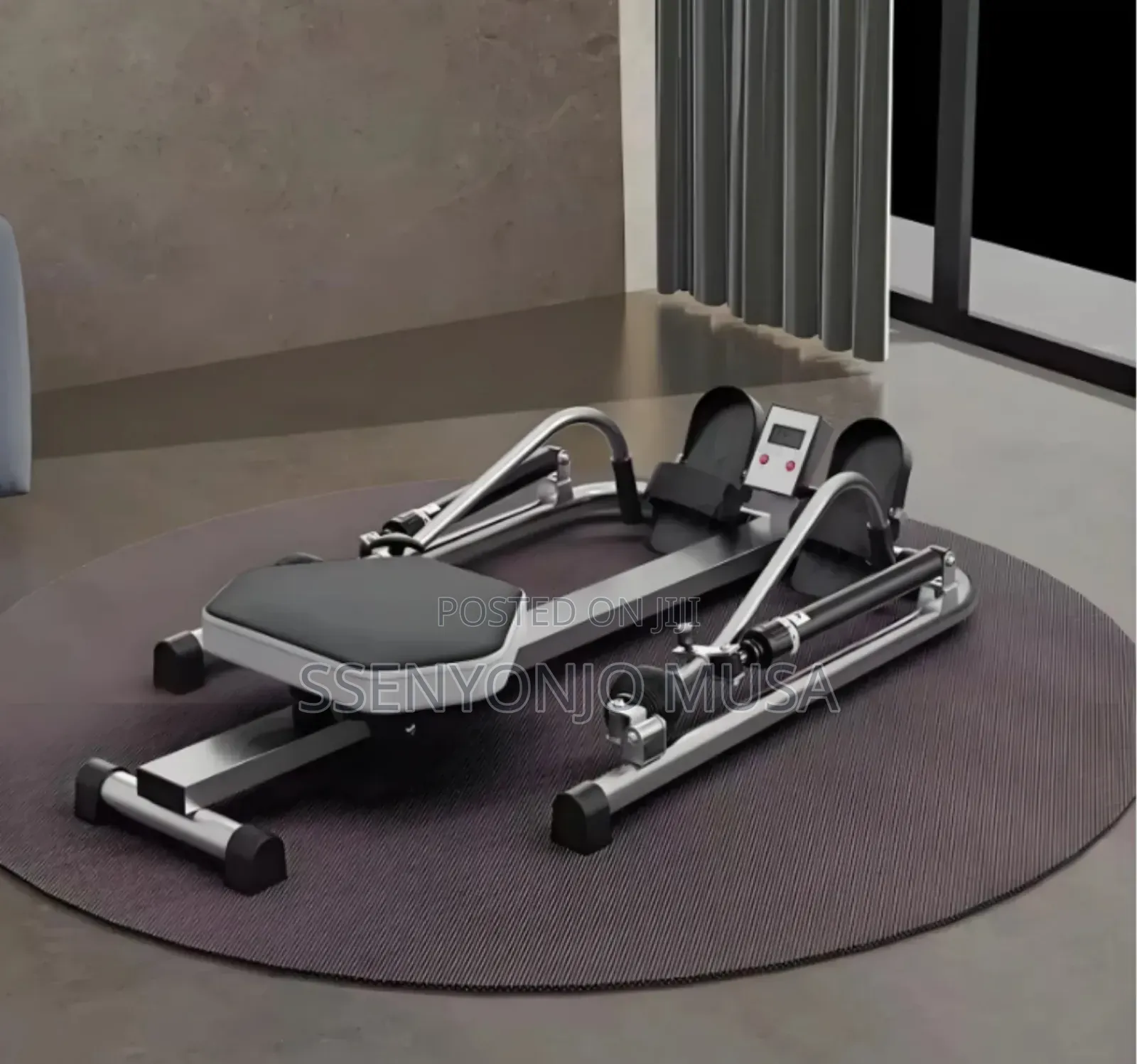 Rowing Machine Compact Hydraulic Folding Home Fitness Trainer