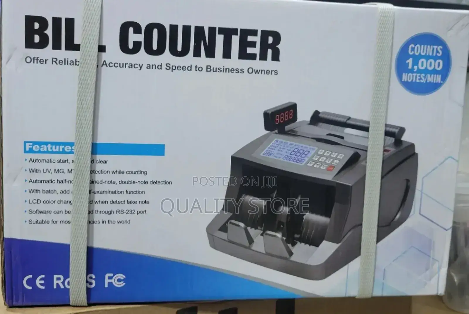 Digital Bill Counter
