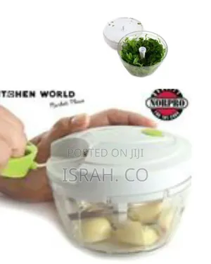 Manual Multi-Purpose Vegetable Chopper and Food Processor - Multicolor