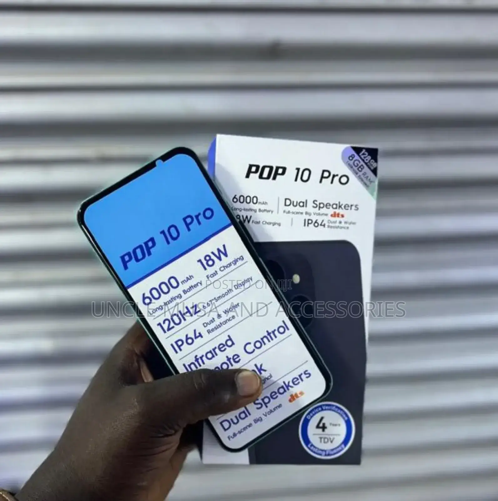 New Tecno Pop 10 Pro 128 GB Green