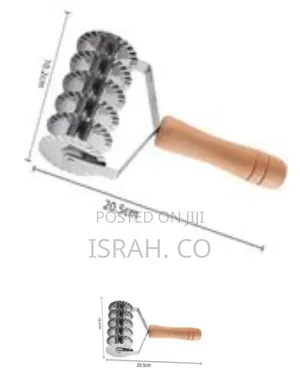 Adjustable Multi-Wheel Pastry and Dough Cutter With Wooden Handle
