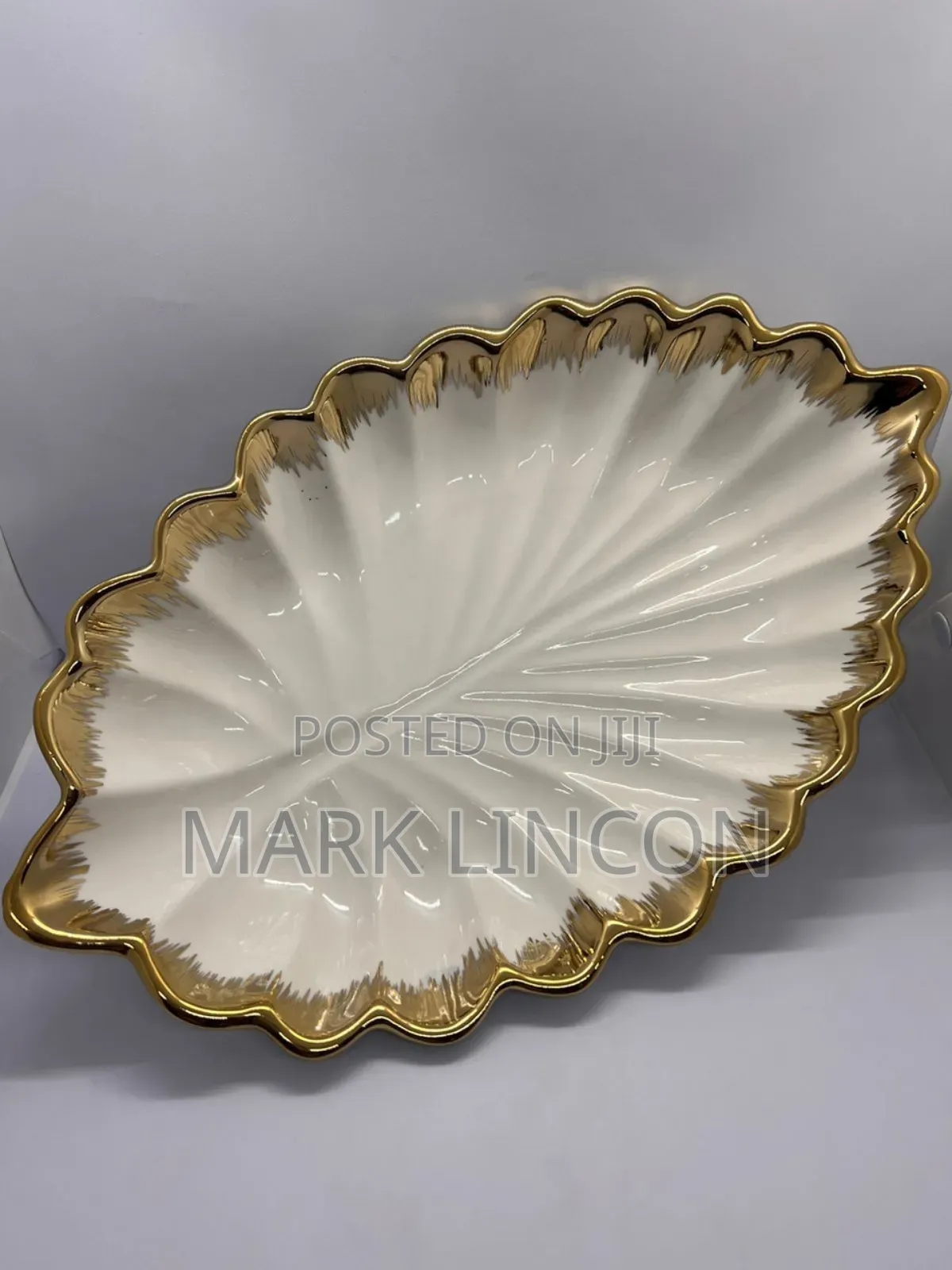 Lenox Symphony Pattern Scalloped Oval Bowl