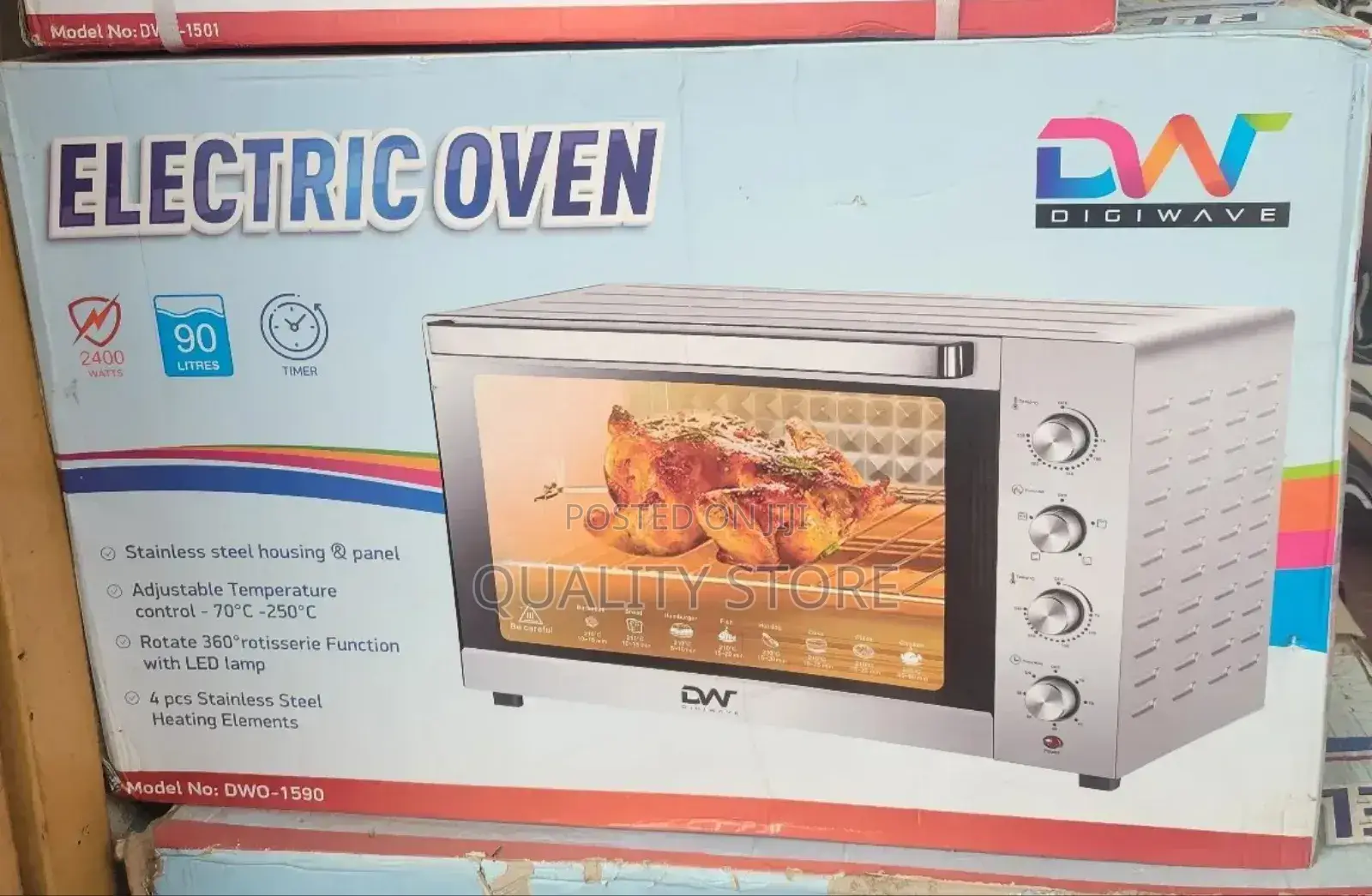 Dw Electric Oven 90 L Dw0-1590