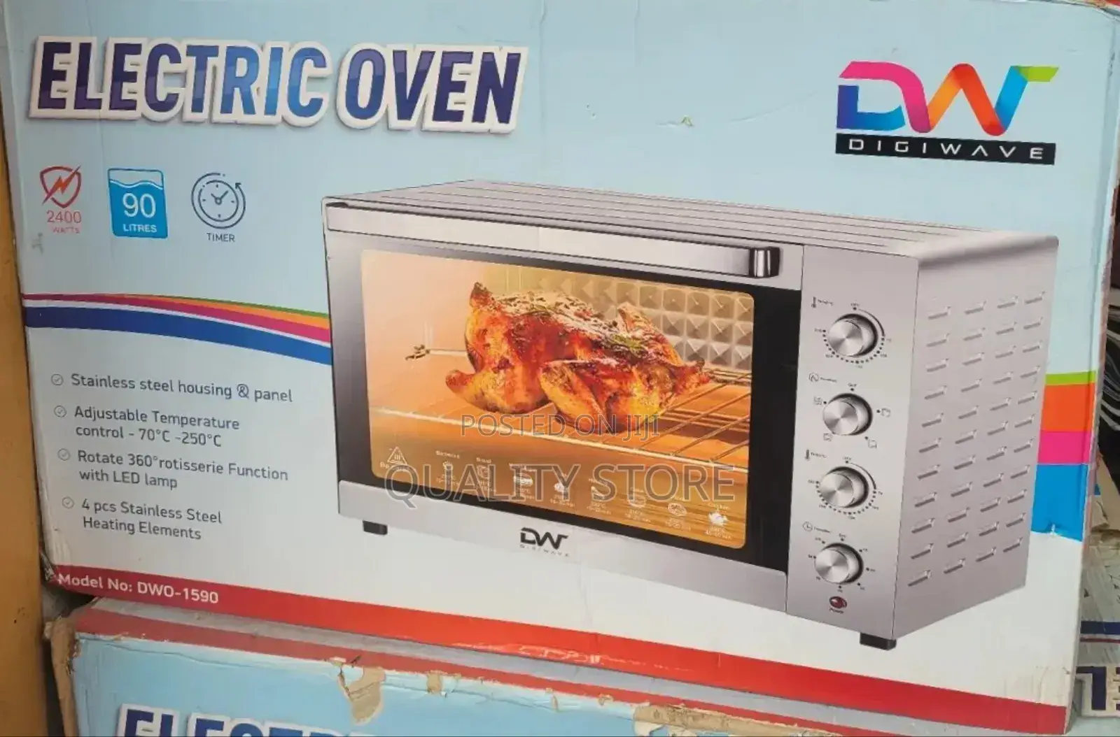 Dw Electric Oven 90 L Dw0-1590