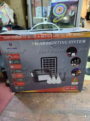 Portable Solar Kit System With 3 Bulbs and 2 Lights and Power Bank