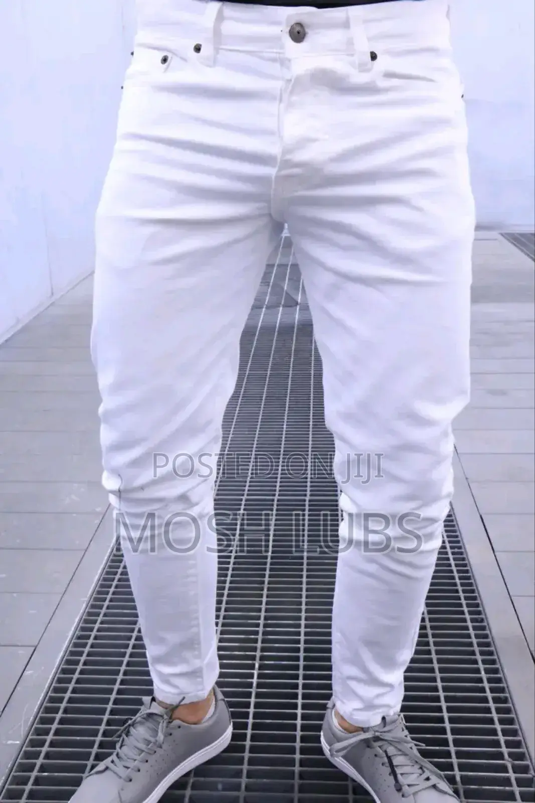 Zara Original Men Plain White Jeans