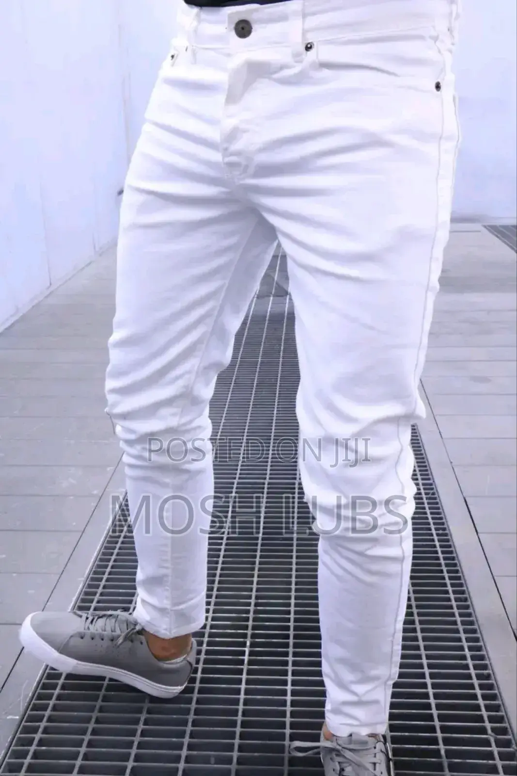 Zara Original Men Plain White Jeans