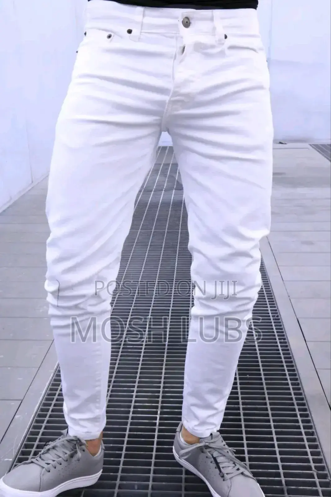 Zara Original Men Plain White Jeans