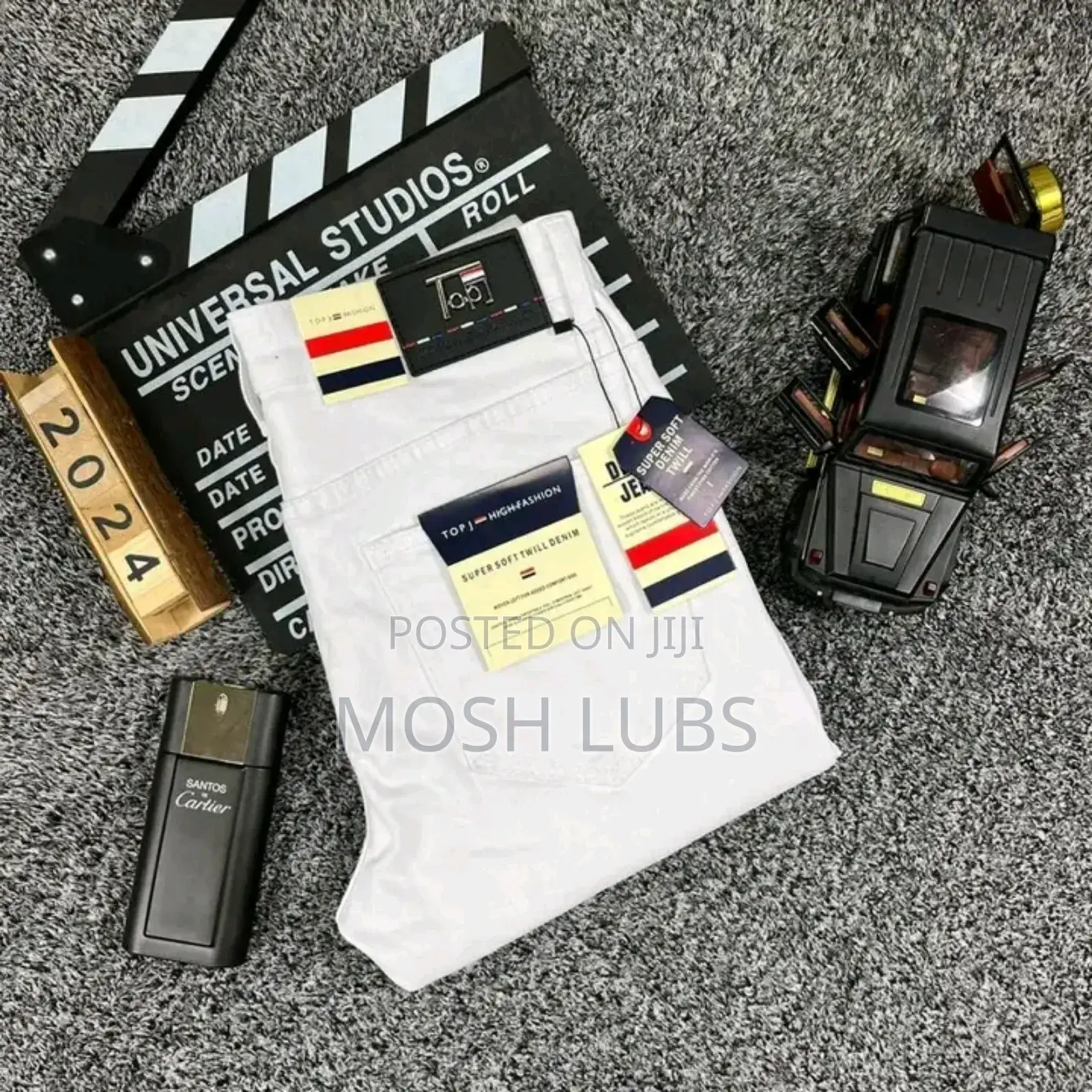Zara Original Men Plain White Jeans