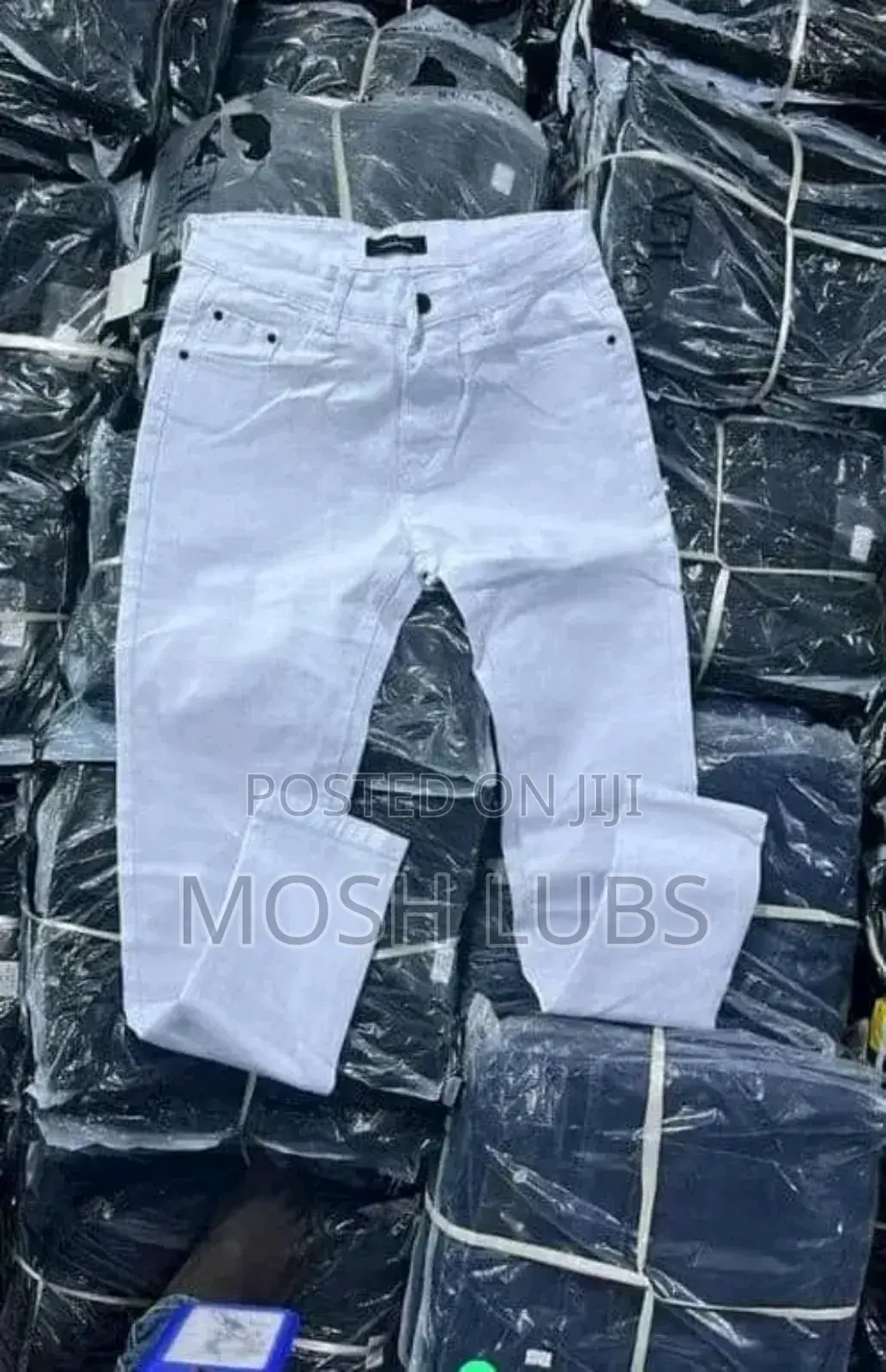 Zara Original Men Plain White Jeans
