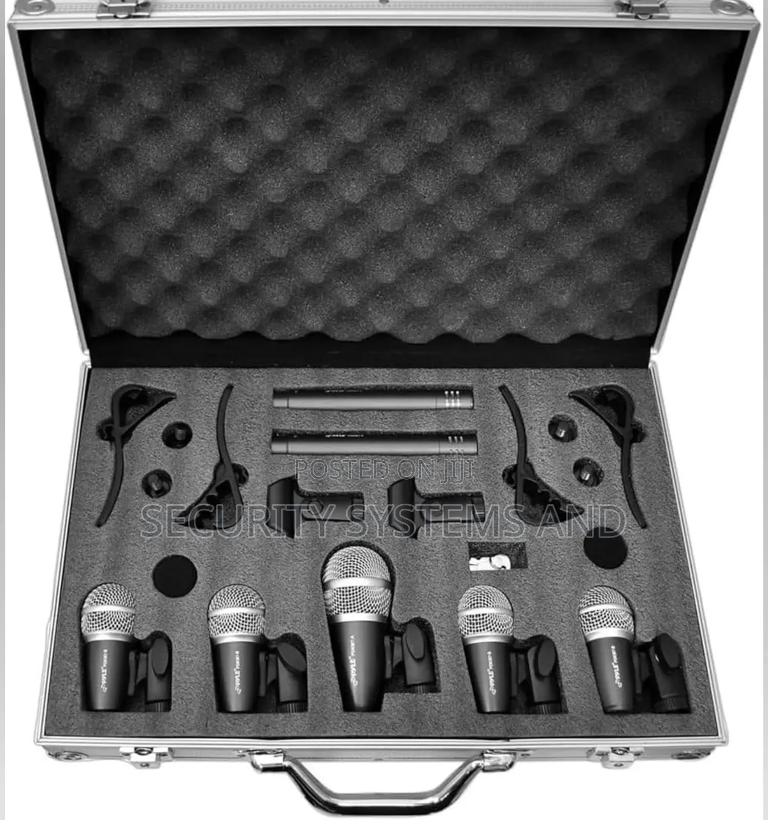 Pro Max Drum Microphone Kit for Performing and Recording Drummers,- 7
