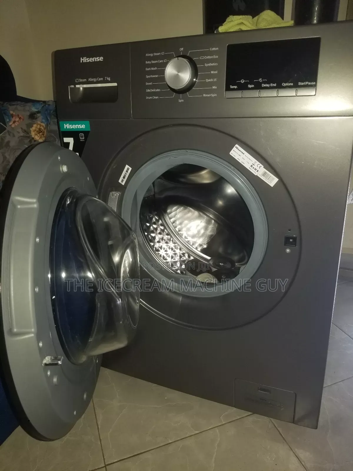 Hisense 7kg Side Loader Washing Machine