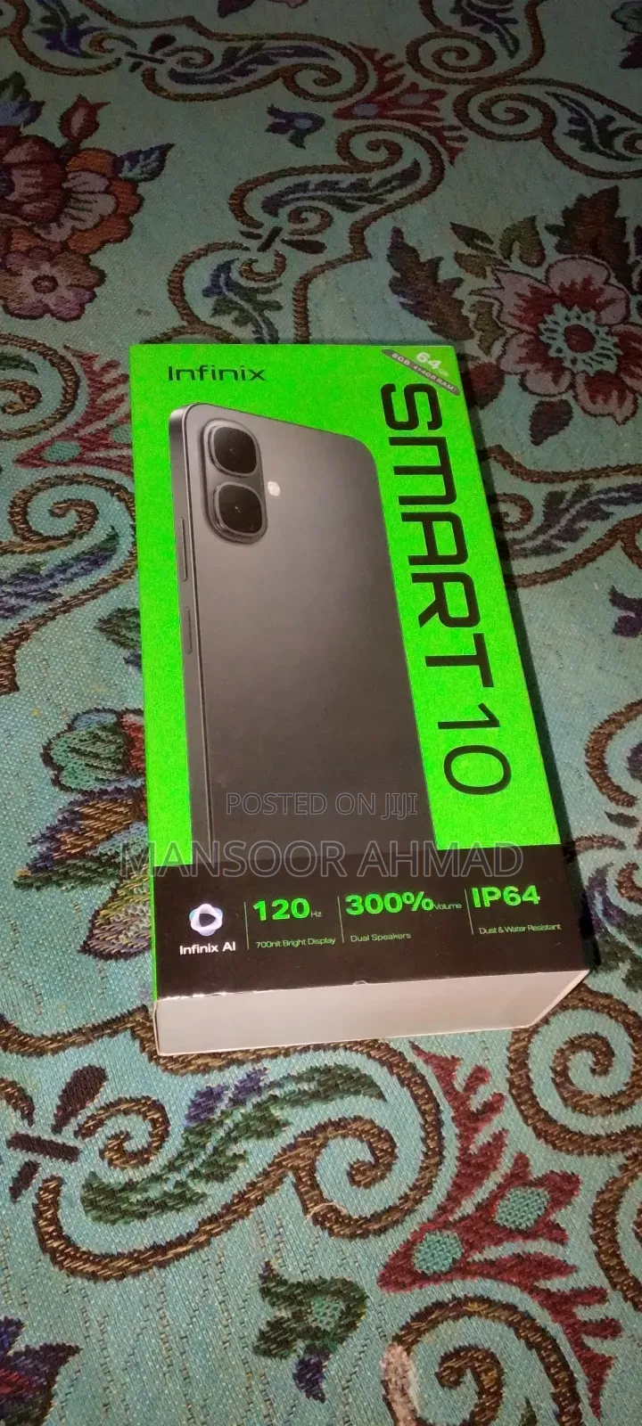 Infinix Smart 10 Plus 128 GB Silver