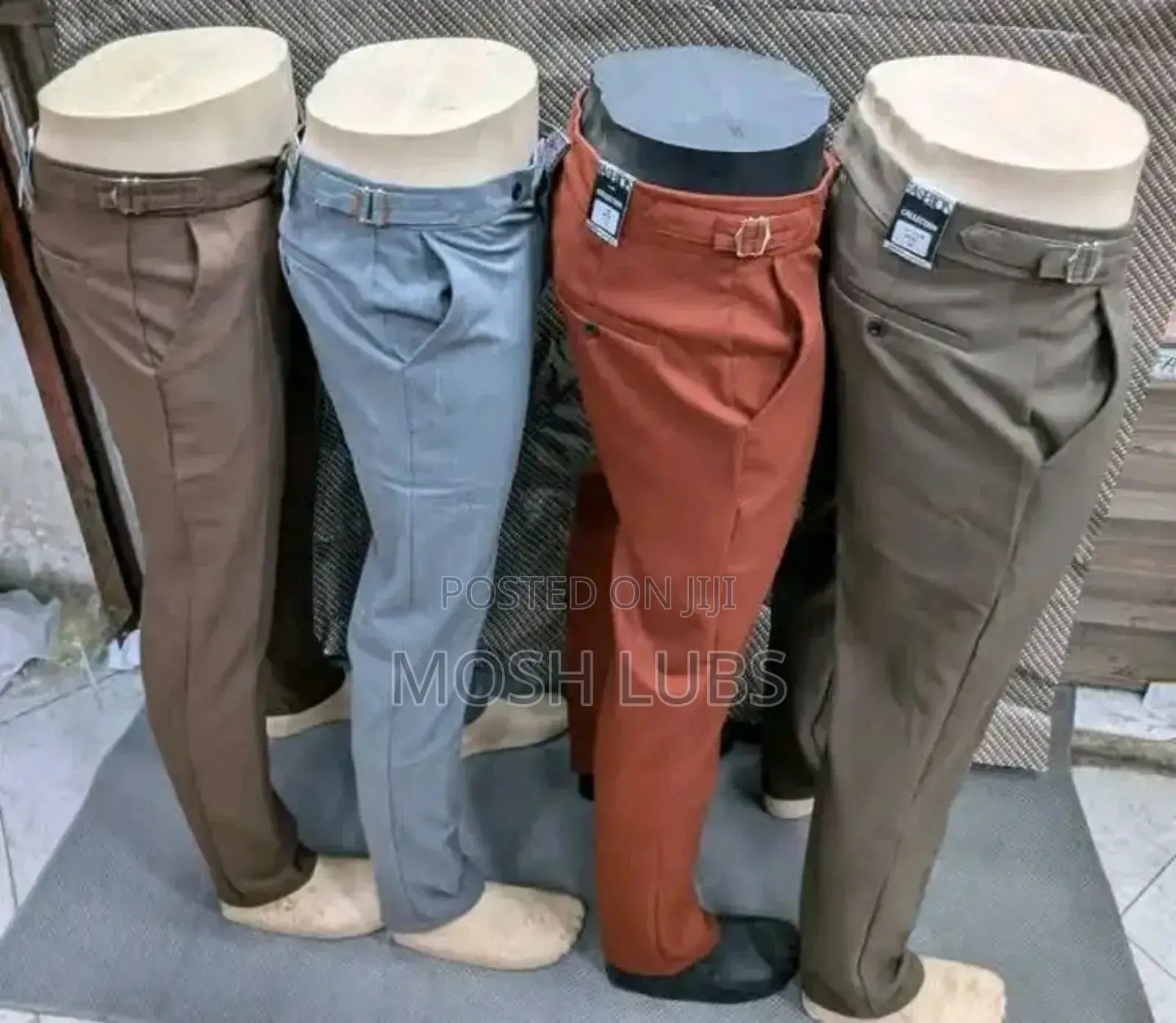 Side-Adjuster Clip Pants
